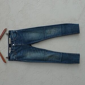 PILCRO and THE LETTERPRESS Parallel Patch Jeans Size 27